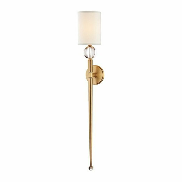 Hudson Valley Rockland 1 Light Wall Sconce 8436-AGB